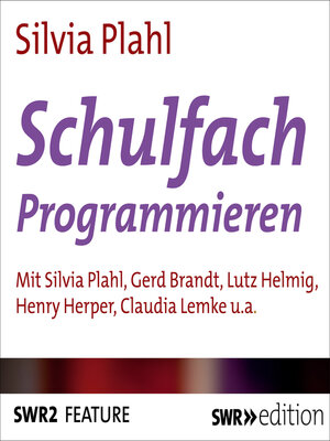 cover image of Schulfach Programmieren